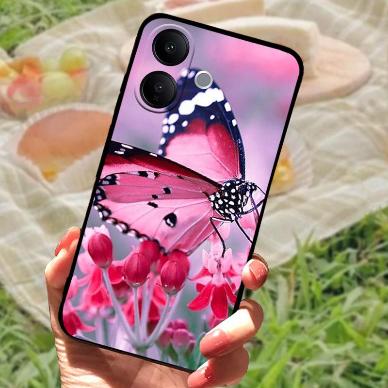 For Vivo V60 Lite 4G 5G 2025 Phone Case Fashion Painting Silicone Soft TPU Casing For VIVO V60Lite Shockproof Back Cover 6.77"
