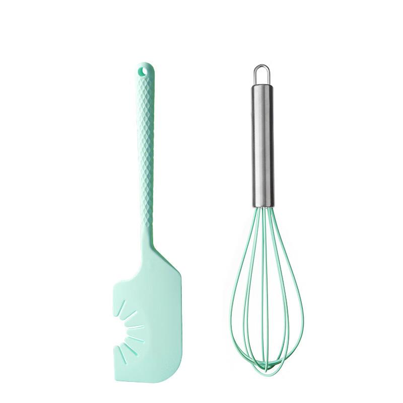 

Food Grade Silicone Baking Spatula & Whisk Set