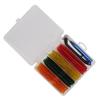 65pcs box Soft Worm Bait Fishing Lures Kit with Rubber O Ring Artificial Soft Lure Baits for Bass Fishing