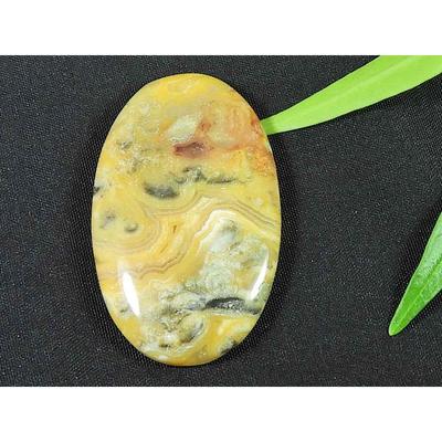 24X40X05MM Australian Crazy Lace Agate Oval Cabochon Gemstone 43Cts. SK-3884
