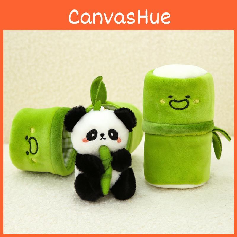 Plush Bamboo Panda Keychain Cute Stuffed Animal Backpack Pendant Gift Birthday