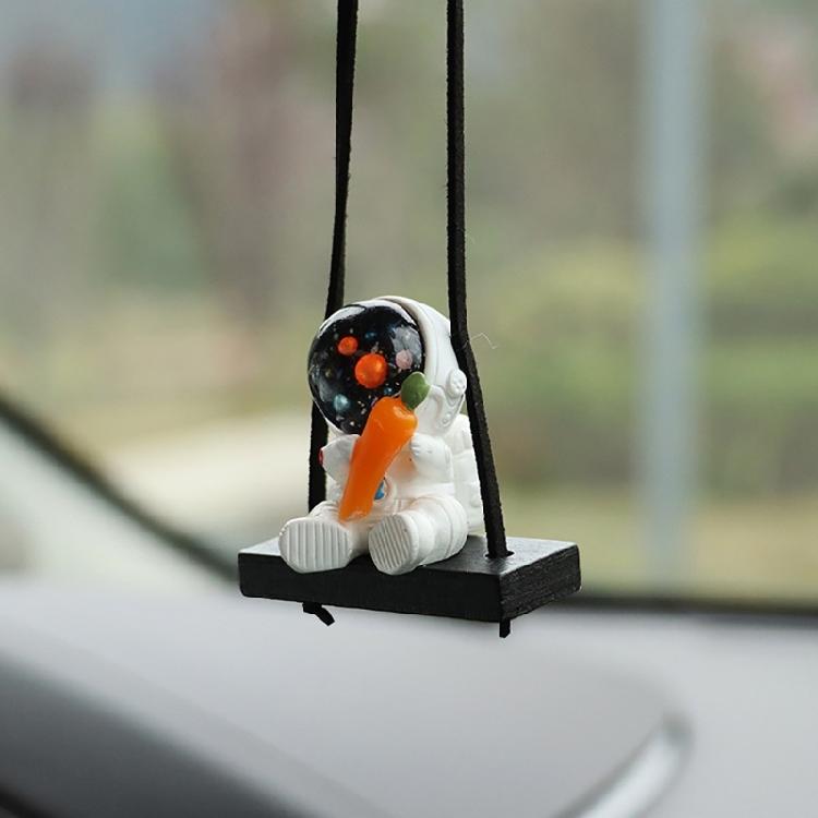 Car Pendant Hanging Ornament Astronaut New Year Gifts Rearview Mirrors Pendant