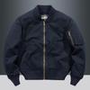 Frühling und Herbst Neuer Mantel Herren Lässig Werkzeug Herrenbekleidung Oberteil Herren Dünner Baseballanzug Bomberjacke