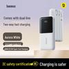 Baseus Jidian 20000mAh 22.5W Power Bank with Built-in Cables