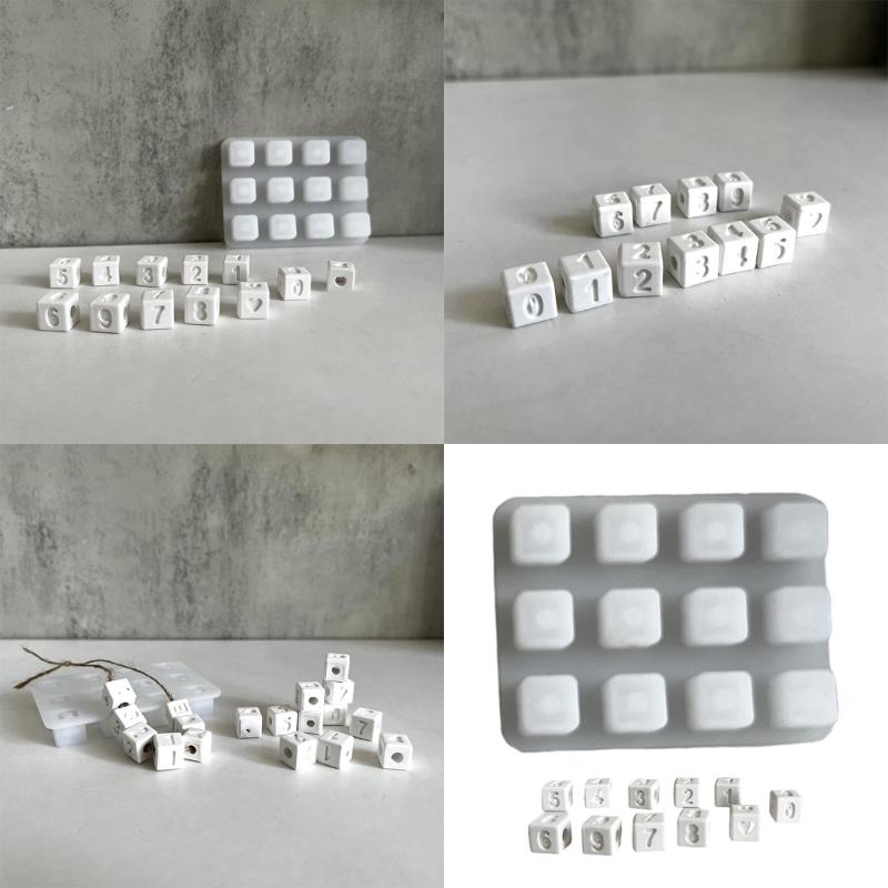 Multipurpose Bead Sturdy Silicone Mold Stylish Accessory for Cake Soap and Candle Making Creative Baking Tools