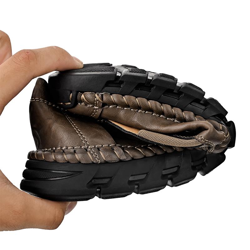 Men's City Walk Slip-On Sneaker Casual Leather Shoes Loafers