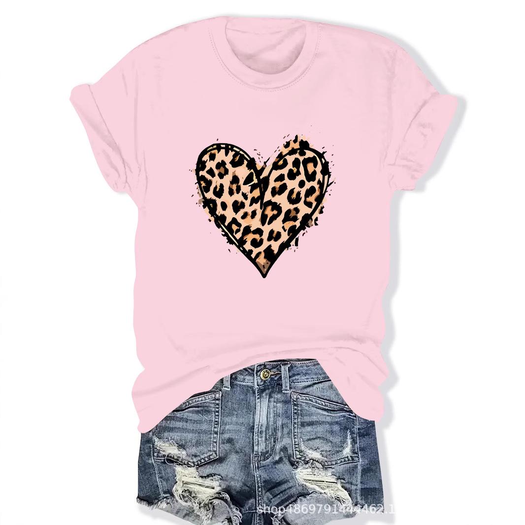 

Women s Cross-Border Round Neck Fashion T-Shirt Extra Large
