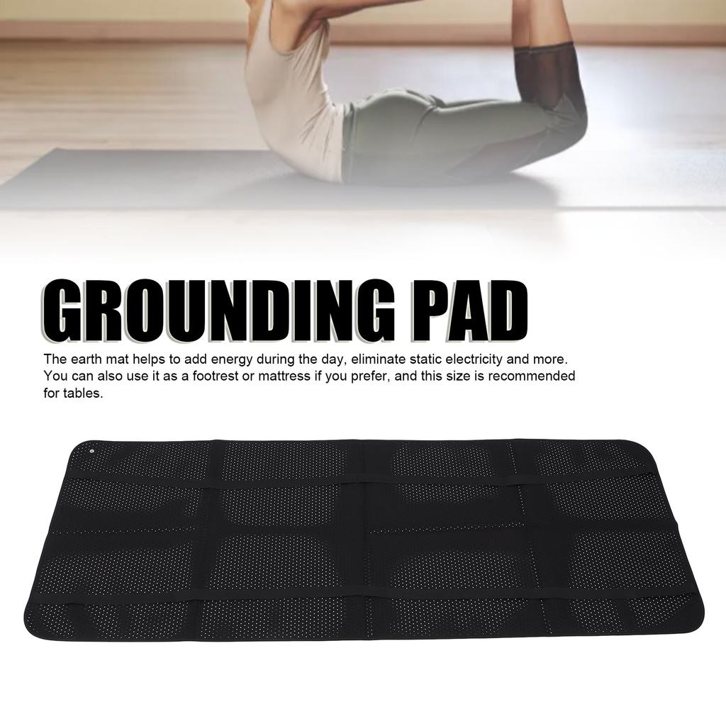 26.8 X 70.9in Earthing Mat Earth Connected Pad Grounding Tranquil Mat for Sleeping Anxiety Relief