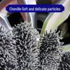 Chenille Velvet Plush Car Wash Gloves - Non-Scratch, Thick, Five-Finger Design for Wheels and Paint Care
