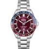 Runner Red Dial Silver Metal Men's Quartz Watch 1514209