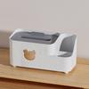 Desk Tissue Box Cover PP Rectangular Multifunctional Cute Modern Tissue Dispenser Holder with