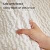 Soft Plush L Shape Sofa Cover Winter Warm Couch Mat Thicken Slipcover for Living Room Home Decor