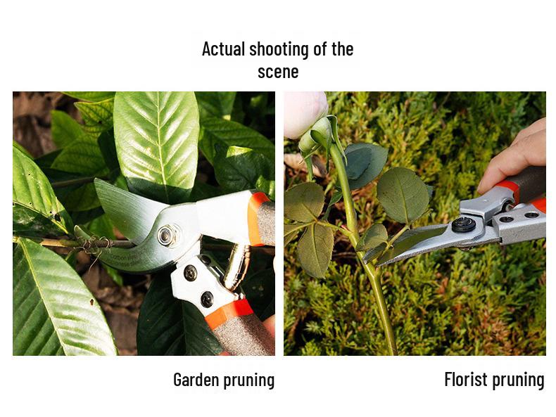YATO Garden Shears for Pruning, Grafting, and Cutting Thick Branches
