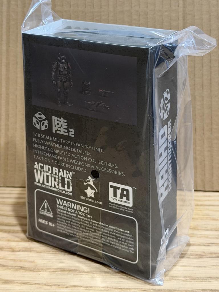Acid Rain World FAV-A134 Kaiho Paratrooper 118 Scale Pre-painted Movable Military Figure (The Last Line of Defense) by TOYS ALLIANCE