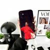 R-Ri L-Loud Pouzdro na telefon Pro Samsung Galaxy A73,A72,A71,A70,A53,A52,A51,Měkký silikonový černý kryt