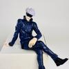 New Jujutsu Kaisen Anime Figure Sitting Satoru Gojo Figure Collection Model PVC Action Figures Anime Decoration Toys Gifts