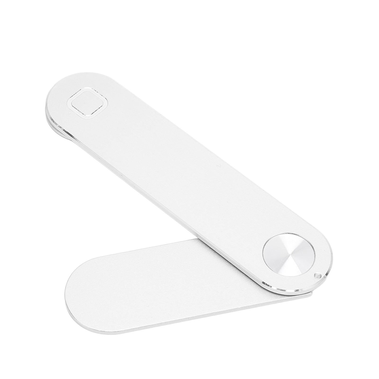 

Laptop Phone Holder Strong Magnetic Aluminum Alloy Laptop Phone Stand Computer Monitor Expansion серебряный