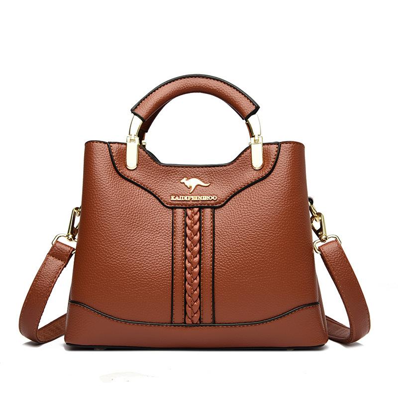 Crossbody Bag, Women's Single-shoulder Bag, Handbag, Women's Large-capacity Middle-aged Women's Bag