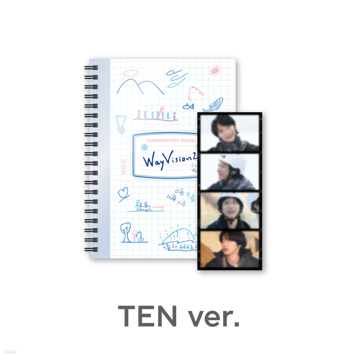 

[TEN] WayV - WayVision 2: Winter Sports Channel Commentary Book + Film SET