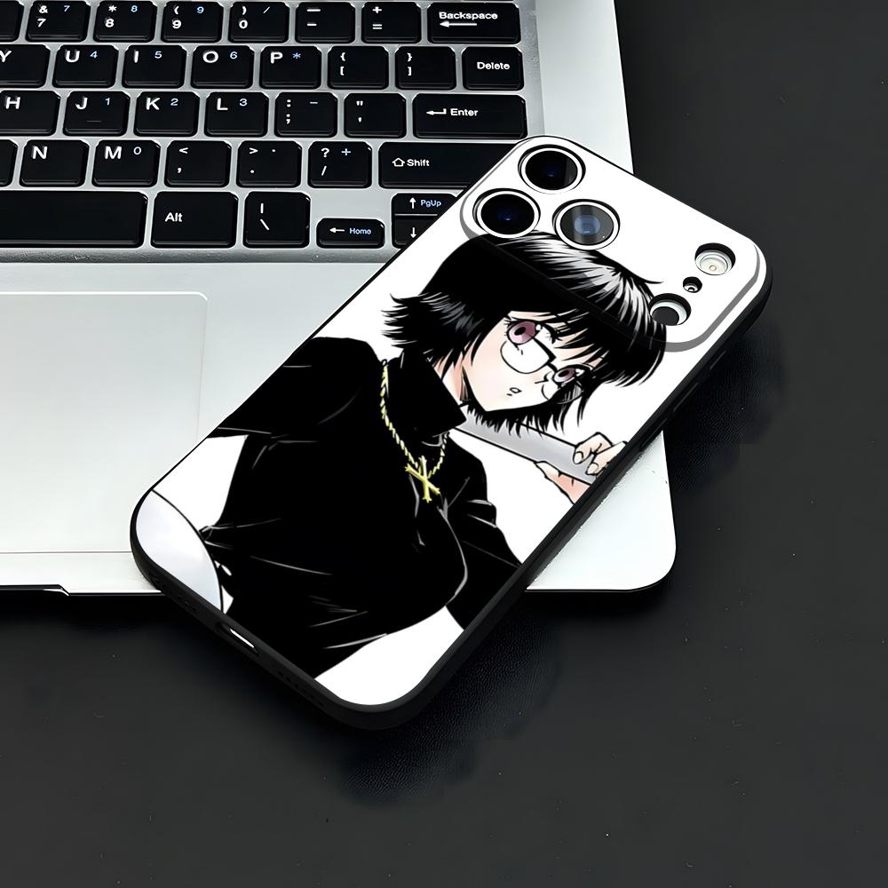 

S-Shizuku M-Murasaki Phone Case For IPhone 17 Air 16 E Pro Max 15 14 13 Mini 12 Pro 11 Max Plus Black Soft Shell iPhone 15ProMax
