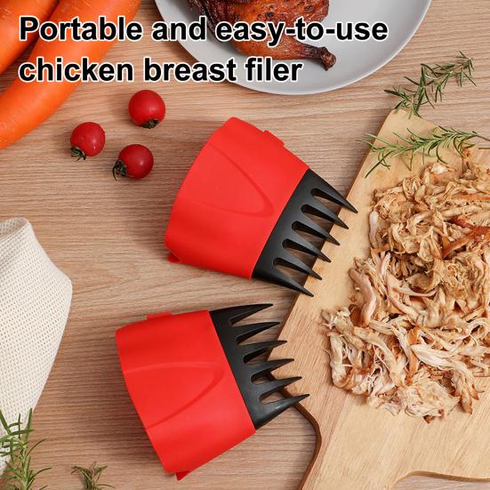 Chicken Shredder Bear Claw Shape Meat Vegetable Shredder Claws Handheld Pulled Pork Shredder Quick Meat Shredding Device