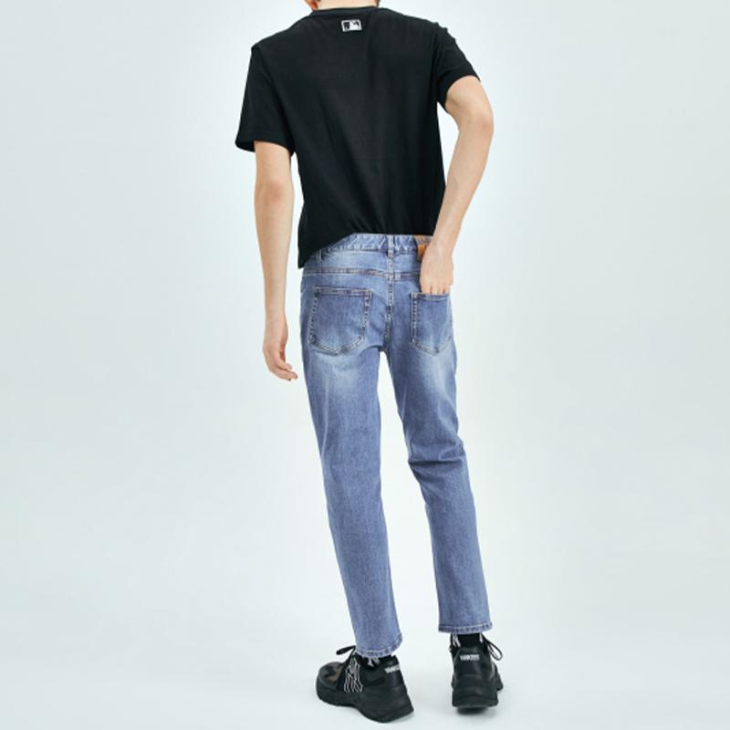MLB Jeans Unisex Dodger Blue Moderate Straight Fit Pants 31DPM1011-07U
