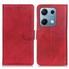 For Xiaomi Redmi Note 14S 4G Case Cowhide Texture Leather Wallet Stand Phone Cover