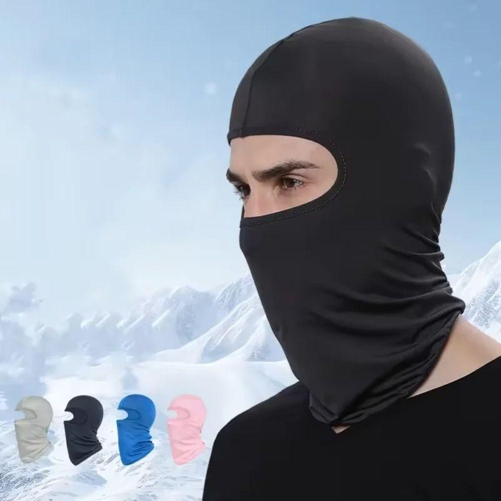 Fleece Cycling Balaclava Windproof Helmet Liner Hats Motorcycle Cycling Helmet  Men Women
