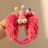 Mädchen Cartoon Stirnbänder Lustiger Clown Fell Kopfschmuck Breite Haarbänder Accessoires Frühling Haarbänder Geburtstagsparty