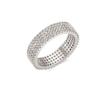 ROAJU 4line classic cubic ring