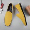 Spring Summer Men Loafers Personality Male Driving Shoes Genuine Leather Casual Footwear Light Youth Flats Breathable Moccasins