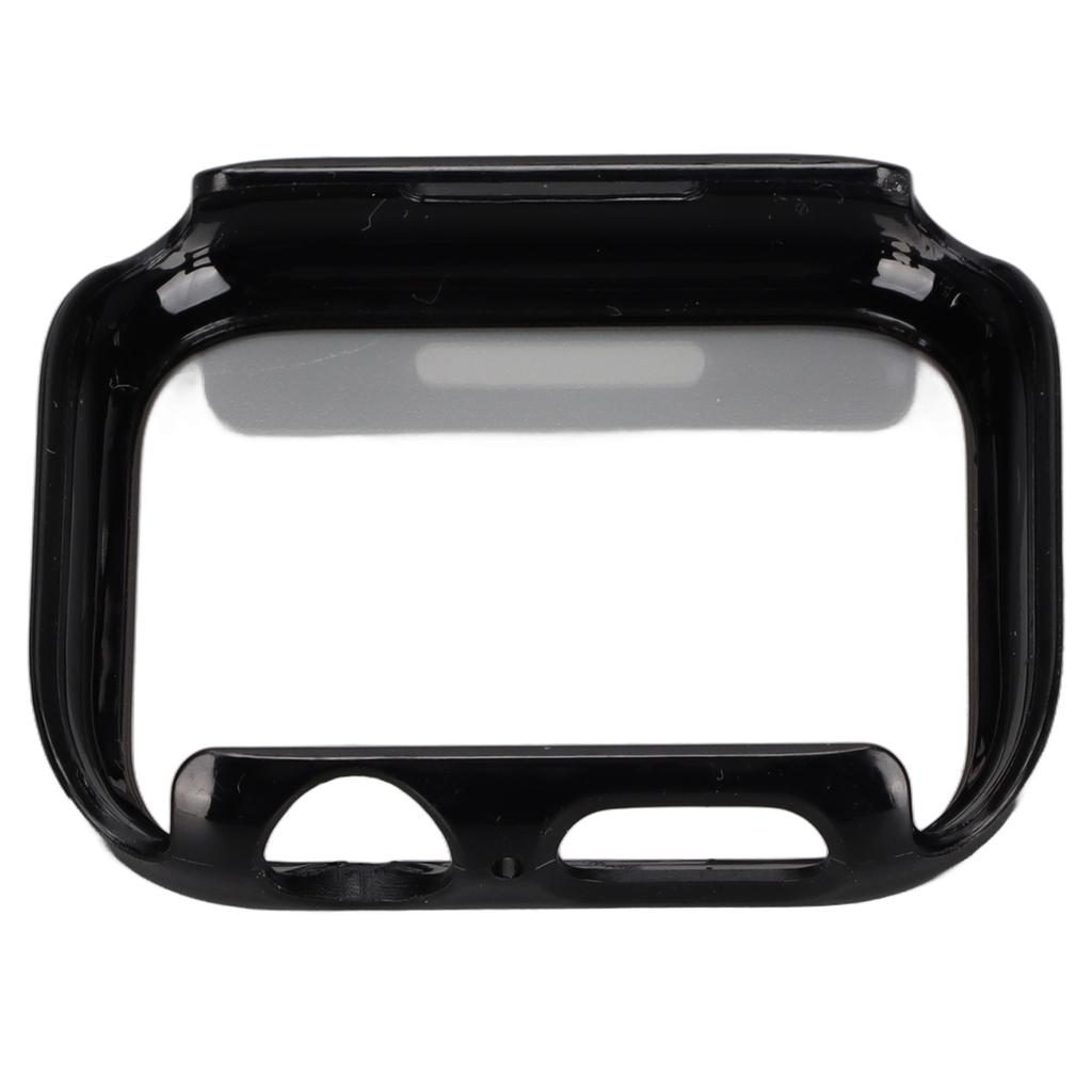 Protective Watch Shell Case with Tempered Glass Full Coverage HD Screen Protector for IWatch Series 7 2021