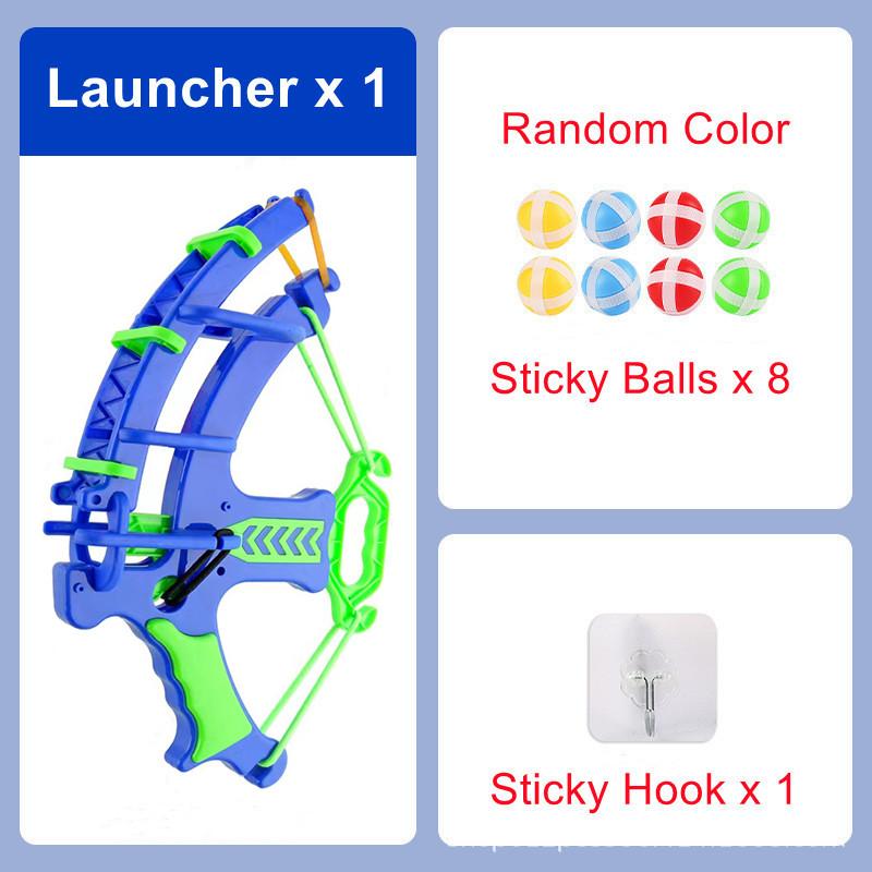 Montessori Throw Sport Shooting Target Sticky Ball Dartboard Basketball Board Games Educational Children Indoor Outdoor Game Toy