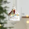 Creative Christmas Tree Decorations: Glass Painted Hedgehog & Bear Charms