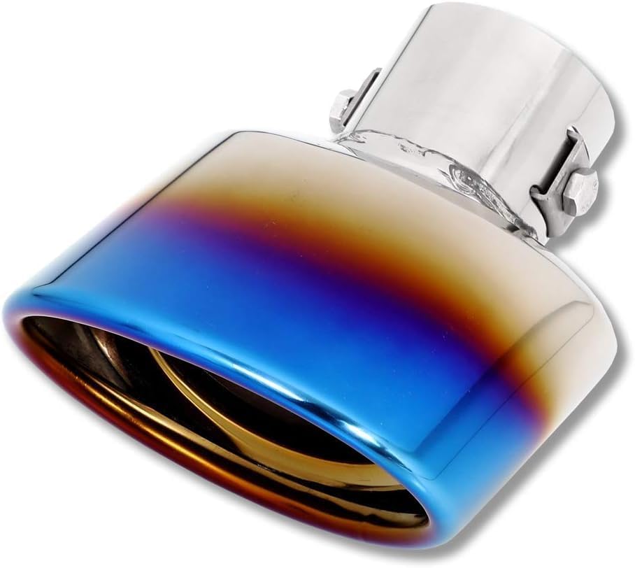 Совместимый глушитель-насадка CORSA, Однокомпонентный, Серебристый, Зеркальная поверхность, Круглый, Круглый, Предотвращение падения,