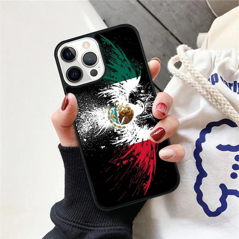 

Mexico flag Phone Case For iPhone 17 Air 15 16 Cover 11 13 14 Pro Max 12 Plus Max Fundas iPhone 16e