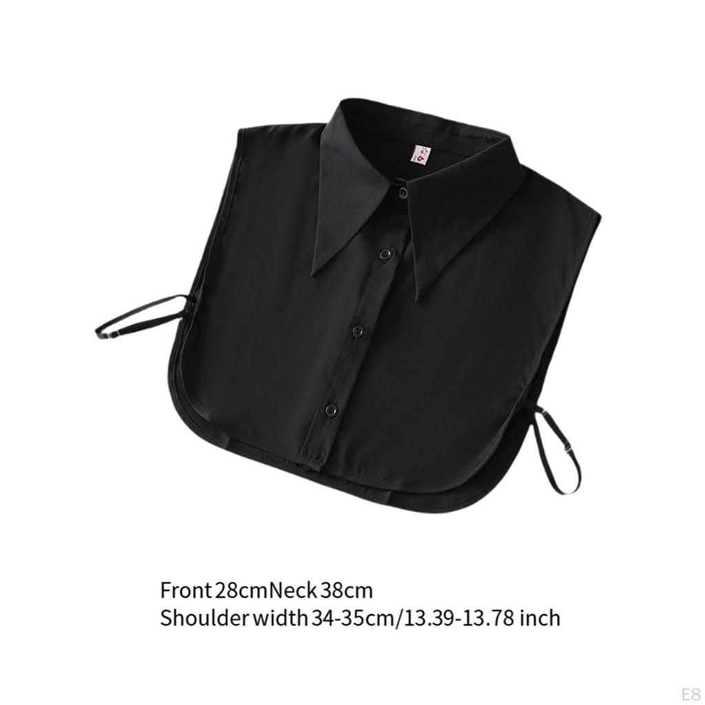 Cuellos Falsos Decorativos Camisas Medias para Atuendos Suéter