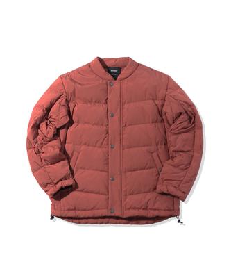 Offgrid Grid Rds Short Down Puffer-Burgundy
