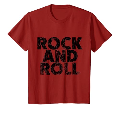 Vintage Grunge Old Rock & Roll Music T-shirt, Rock and Roll