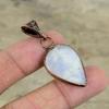 Rainbow Moonstone Pendant Electroformed Copper Pendant Dainty Pendant Handmade Electroformed Jewelry Natural Gemstone Pendant Gift For Women