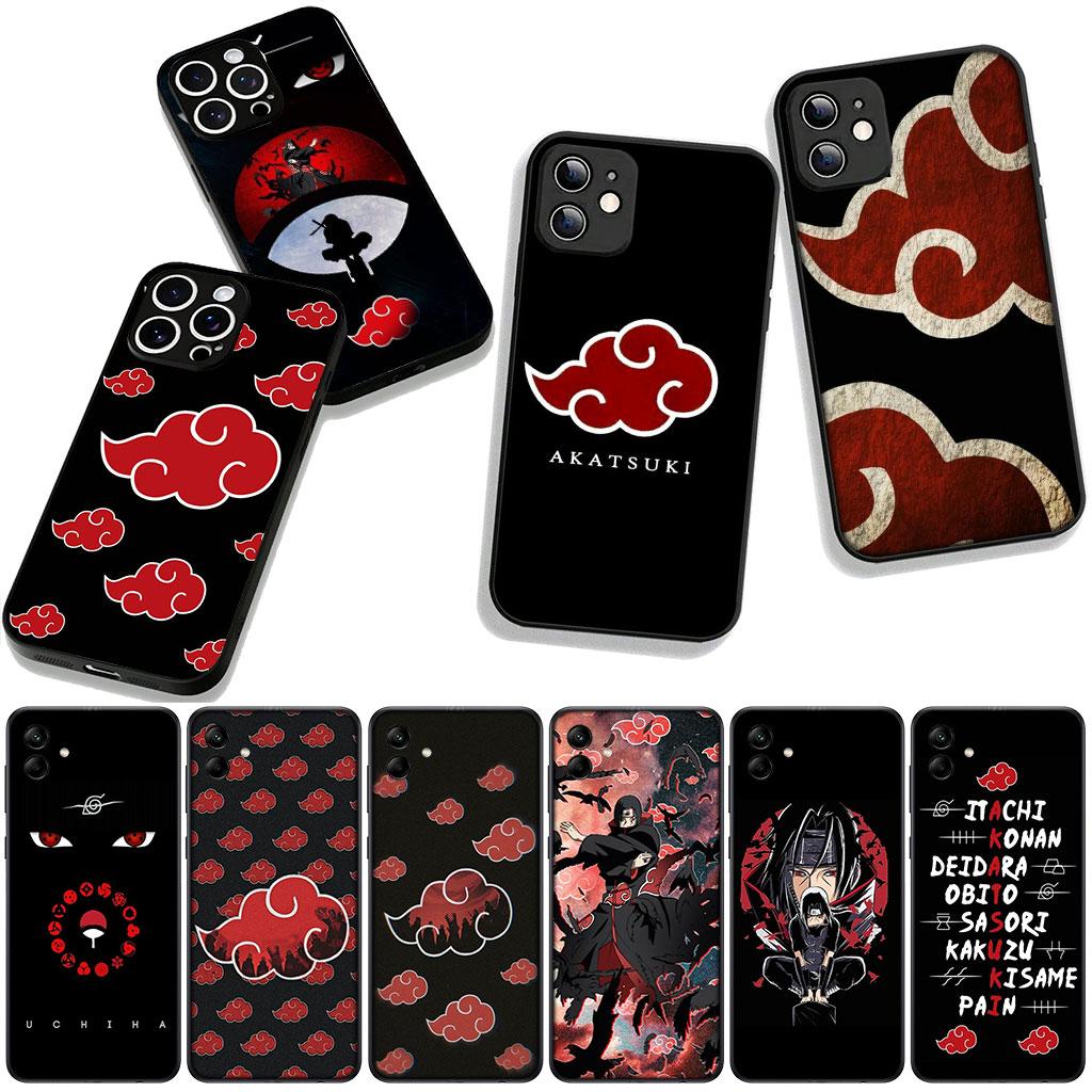 Cover for Apple iPhone 16 15 14 Plus 13 12 Mini 17 Pro Max + ProMax 16E Air Phone Case Uchiha Itachi Akatsuki Narutos