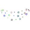 3.7M 12.1ft Paper Silver Star Garland Room Hanging Decoration Birthday Party Decoration BannerAdult Graduation New Year Decor 5