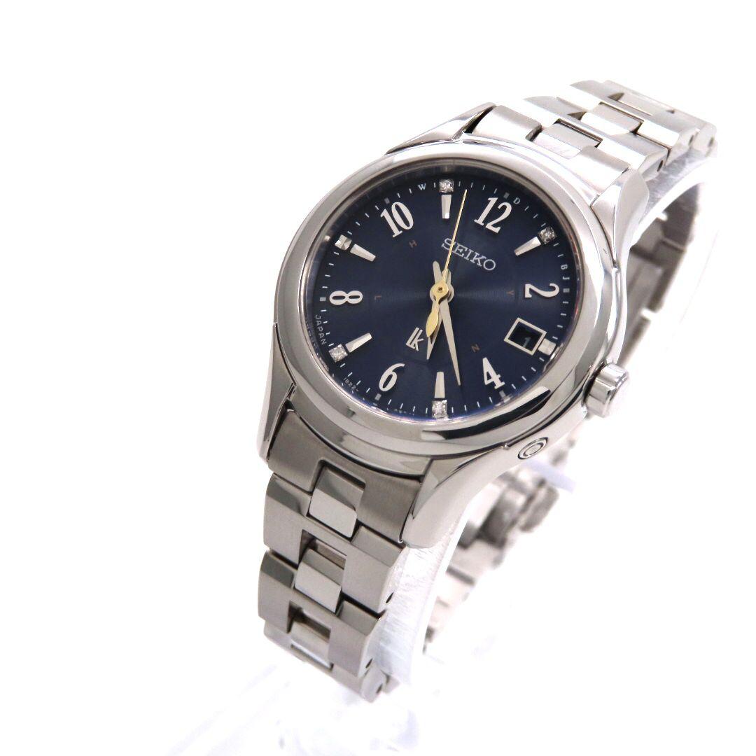 

[USED] Eternal Blue SEIKO Seiko watch Lucia 4P Diamond similar