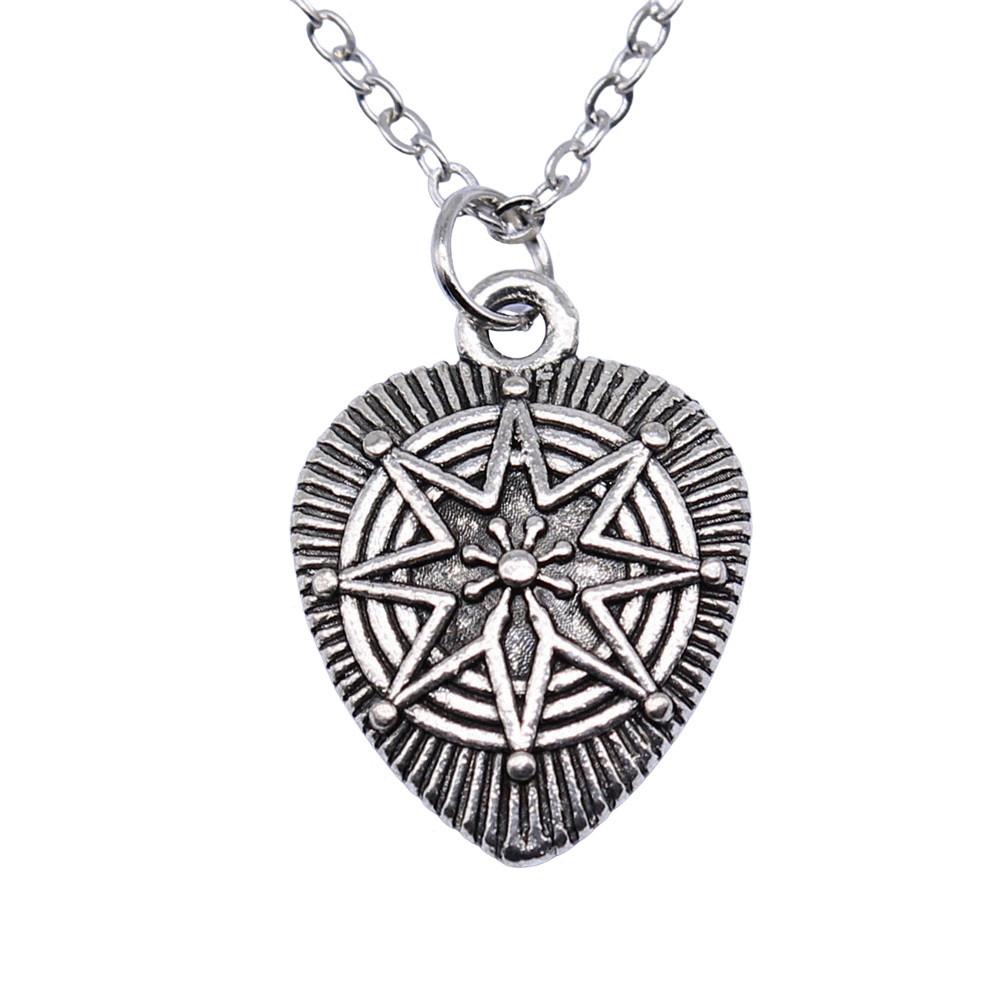 Peach Heart Angel Wings Sweet Pendant Antique Silver Metal Boys Collar Necklace High Quality Gift