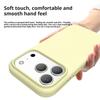 Soft Touch Liquid Silicone Case for iPhone 17 Series - Anti-Scratch Protective Cover with Colorful Flowing Light & AI Button