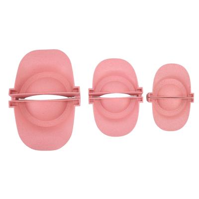 3 Pcs Dumpling Maker Mould Wheat Straw Empanadas Press Mold Different Sizes for Cooking Kitchen