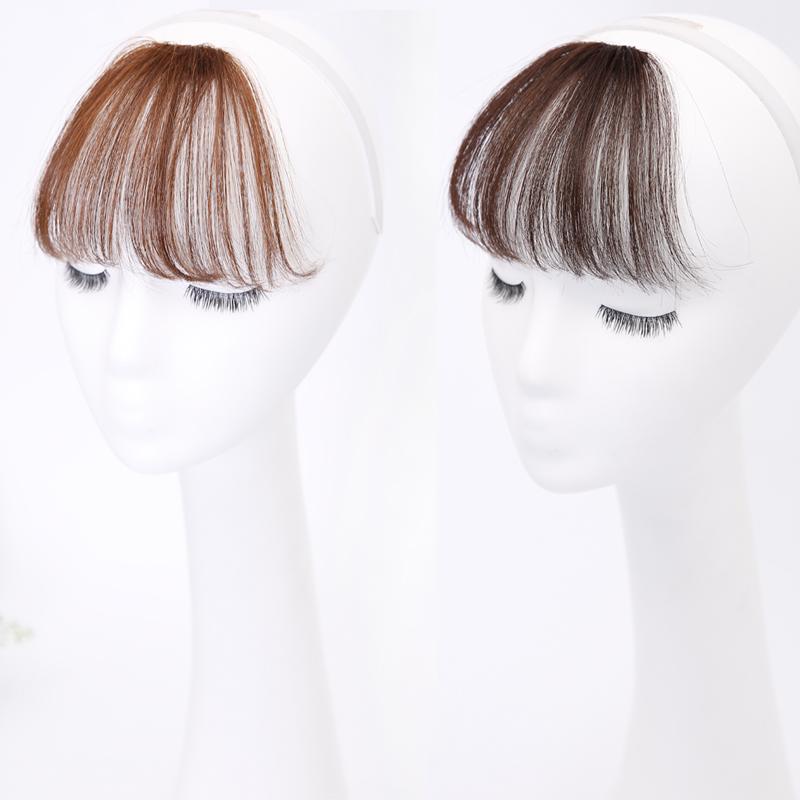 Mèche Frontale à Clip Mèche Frontale Clip-in Frange Avant Cheveux Femmes Clip-in Cheveux Clip Extension Sur Accessoires Cheveux
