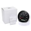 AD 85MM Auto Tachometer Red Pointer 7000 RPM Tacho Meter with LED 7Colorlight Diesel Engined Car Meter SENSOR For 1-12 Cylinders