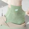 Female Summer Thin Lovely Cotton Sweat Absorption Antibacterial Socks