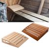 Poggiatesta Sauna Poggiatesta in Legno Stile Moderno Minimalista